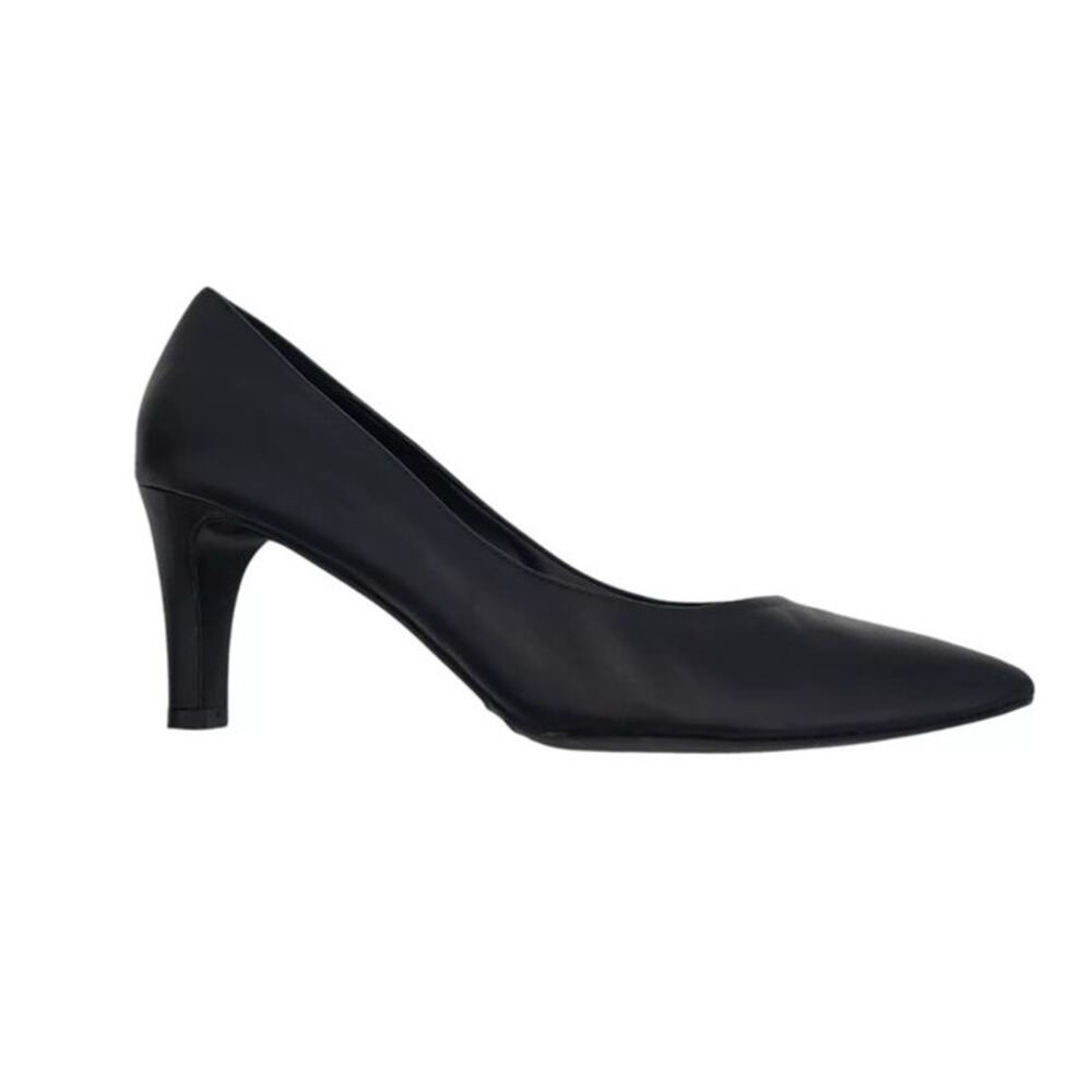 Van Eli Black Timeless Classic Pointed Toe Pump 2" Heel Neutral Shoes Size 4.5